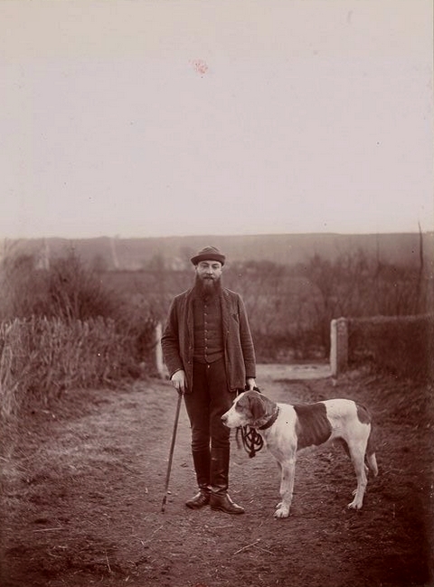 Roger Laurent - Tiré de l'ouvrage L'Equipage du marquis de Chambray - Photos de Maurice de Gasté (1894) - Bnf (Gallica)